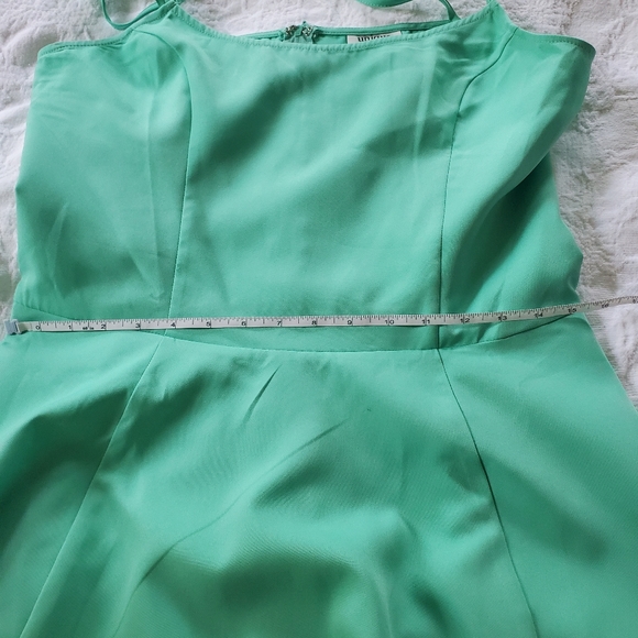 Unique Vintage Seafoam Mint Bobbie Swing Dress - Picture 4 of 5